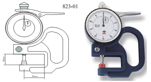 測(cè)厚規(guī) 823